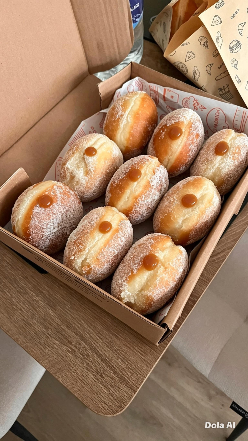 Caramel Milky Doughnut